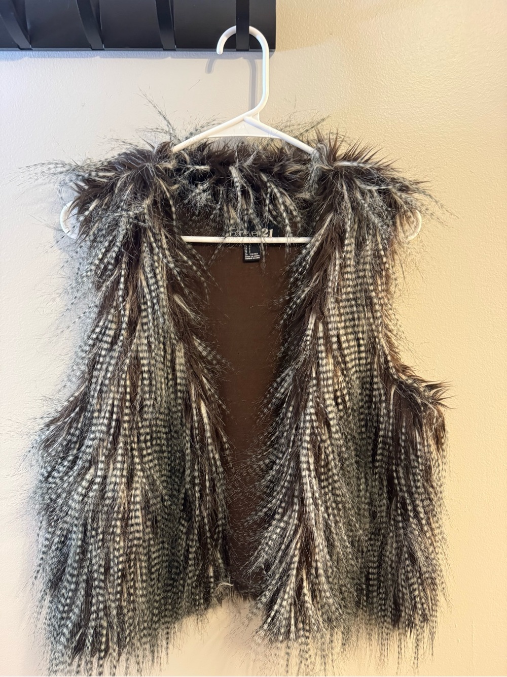 Faux Fur Textured Vest